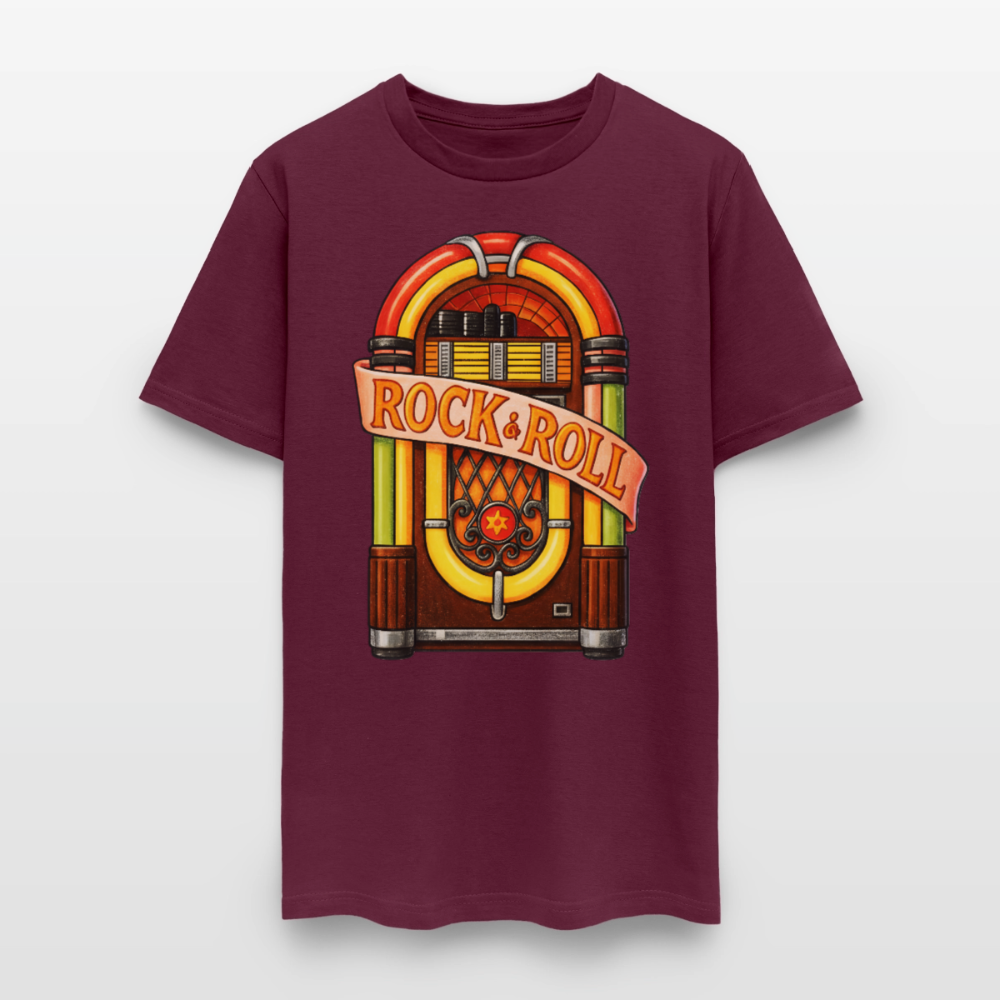 Rock & Roll - burgundy