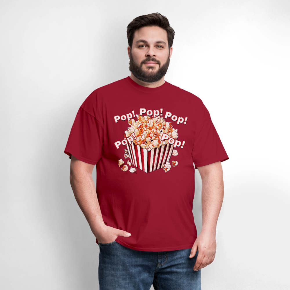 Popcorn - dark red