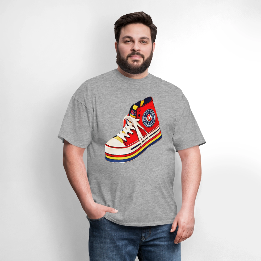 High Top Sneaker - heather gray