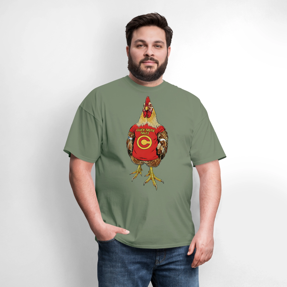 Cluck- Tastic - military green