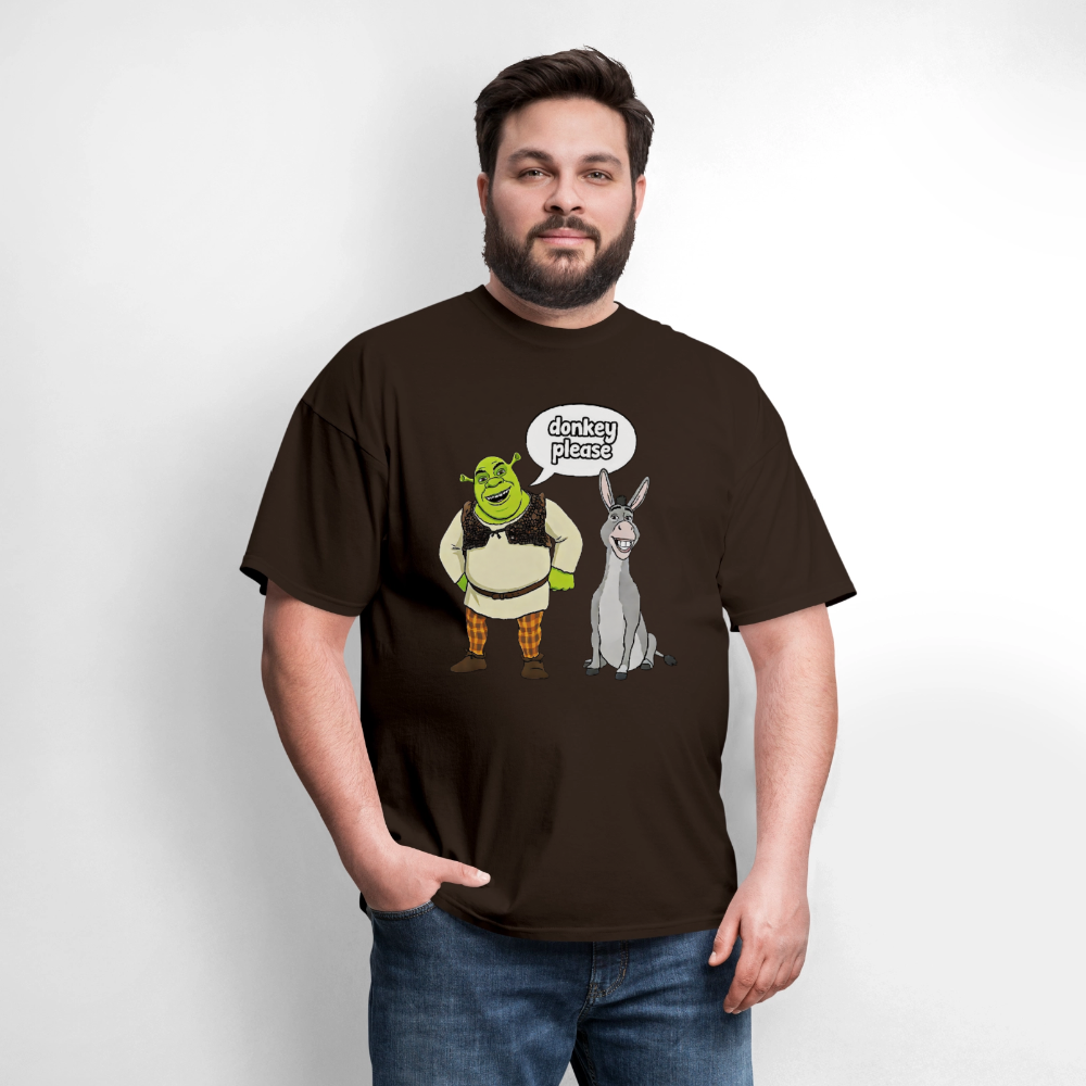 Donkey Please Shrek - brown