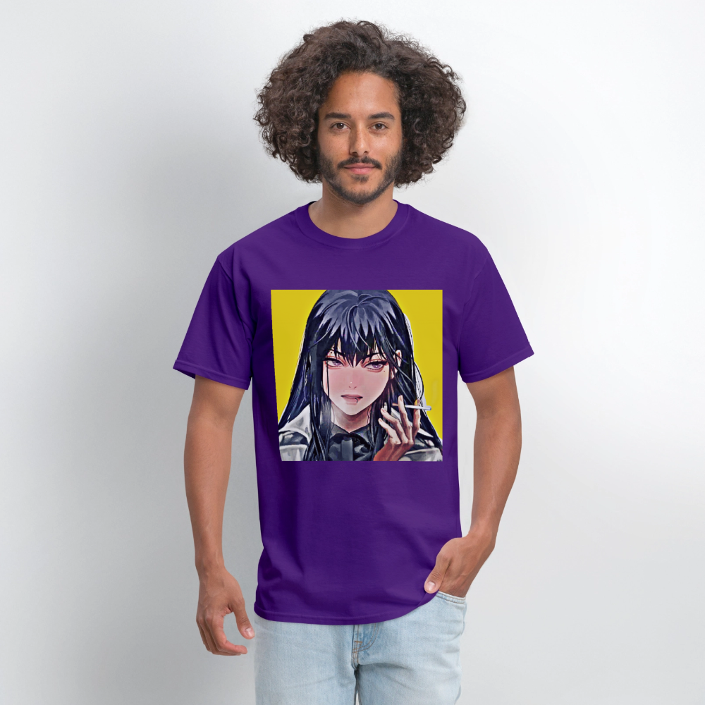 Mysterious Woman - purple