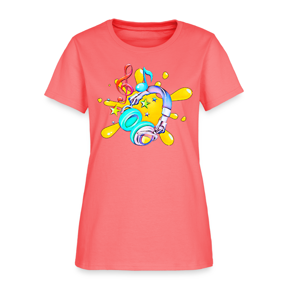 Splash of Music - coral