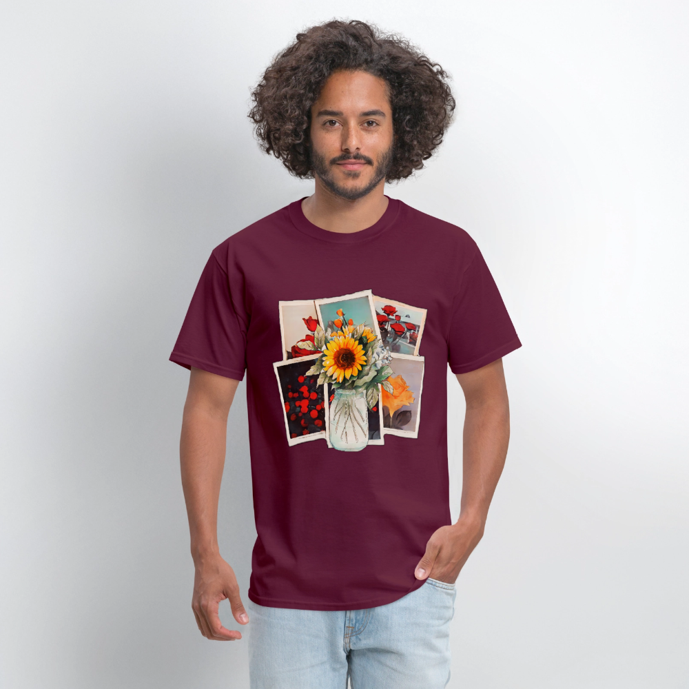 Flowers - burgundy