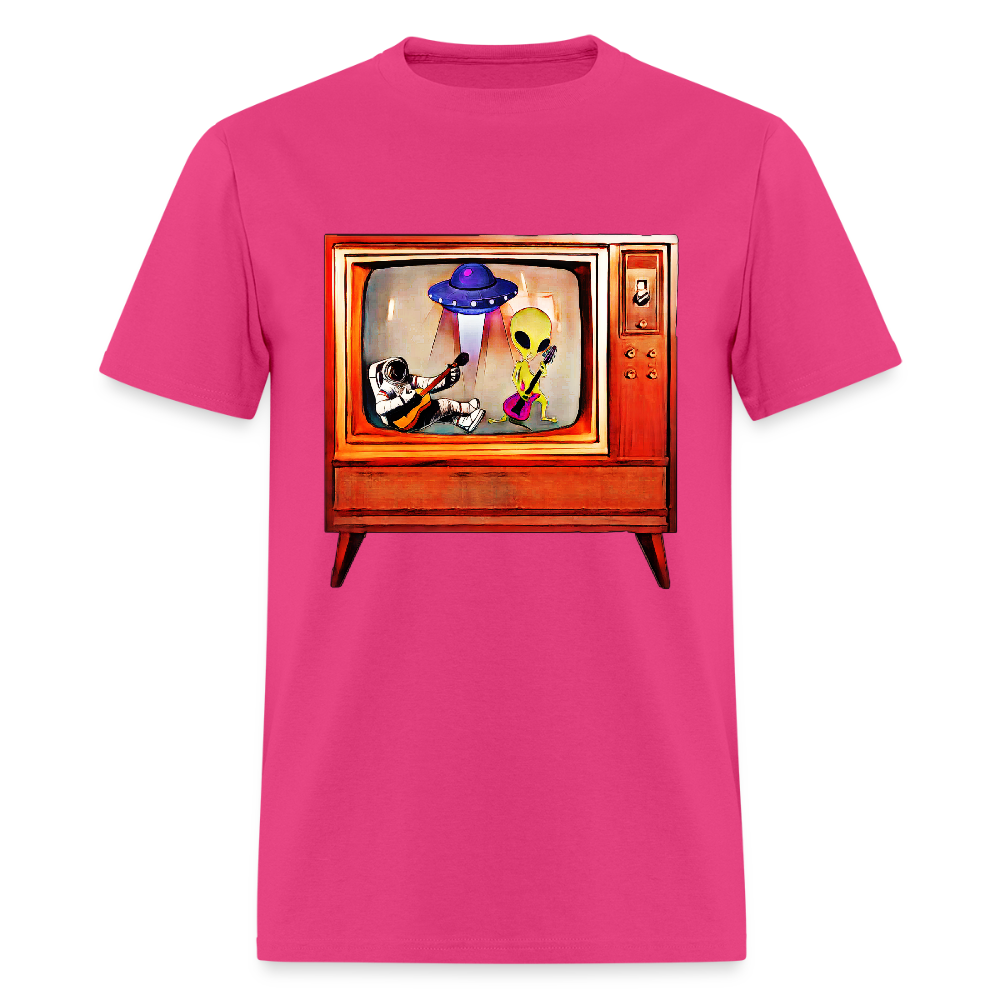 Rocking Astronaut and Alien - fuchsia