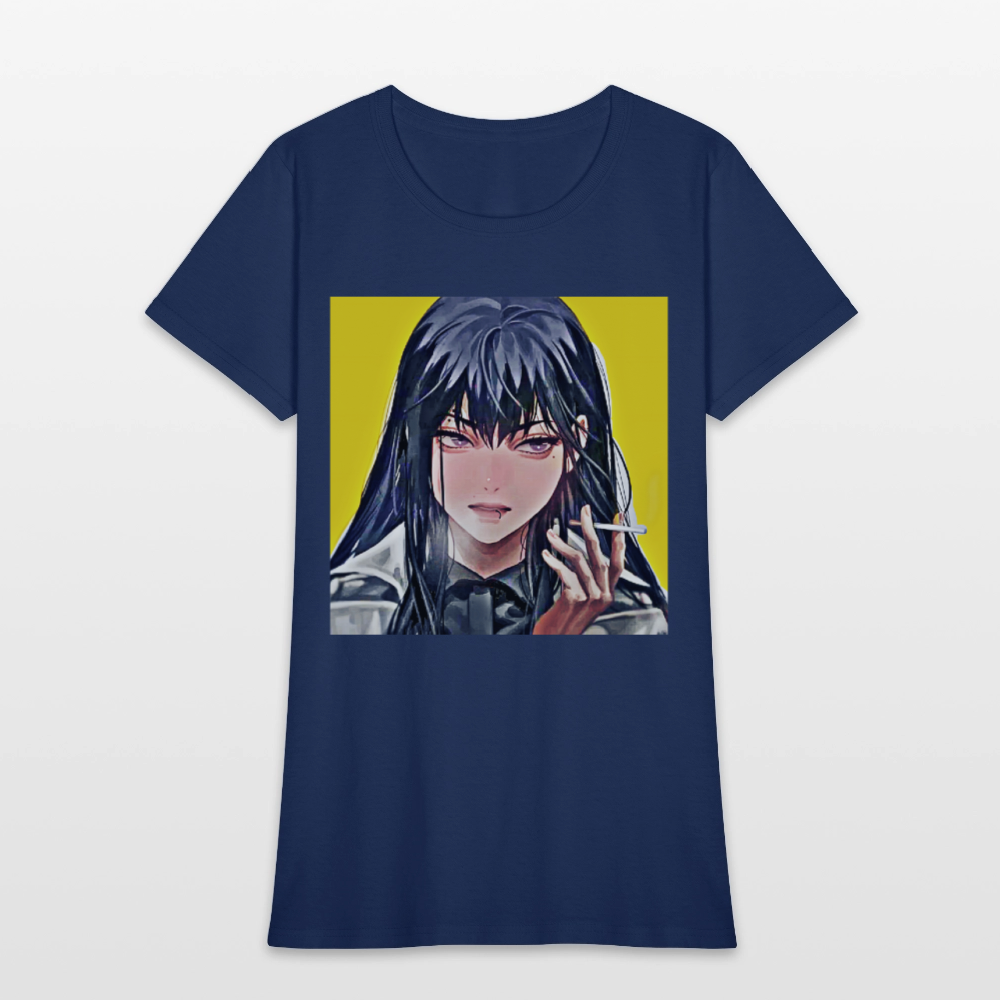 Mysterious Woman -  blue dusk