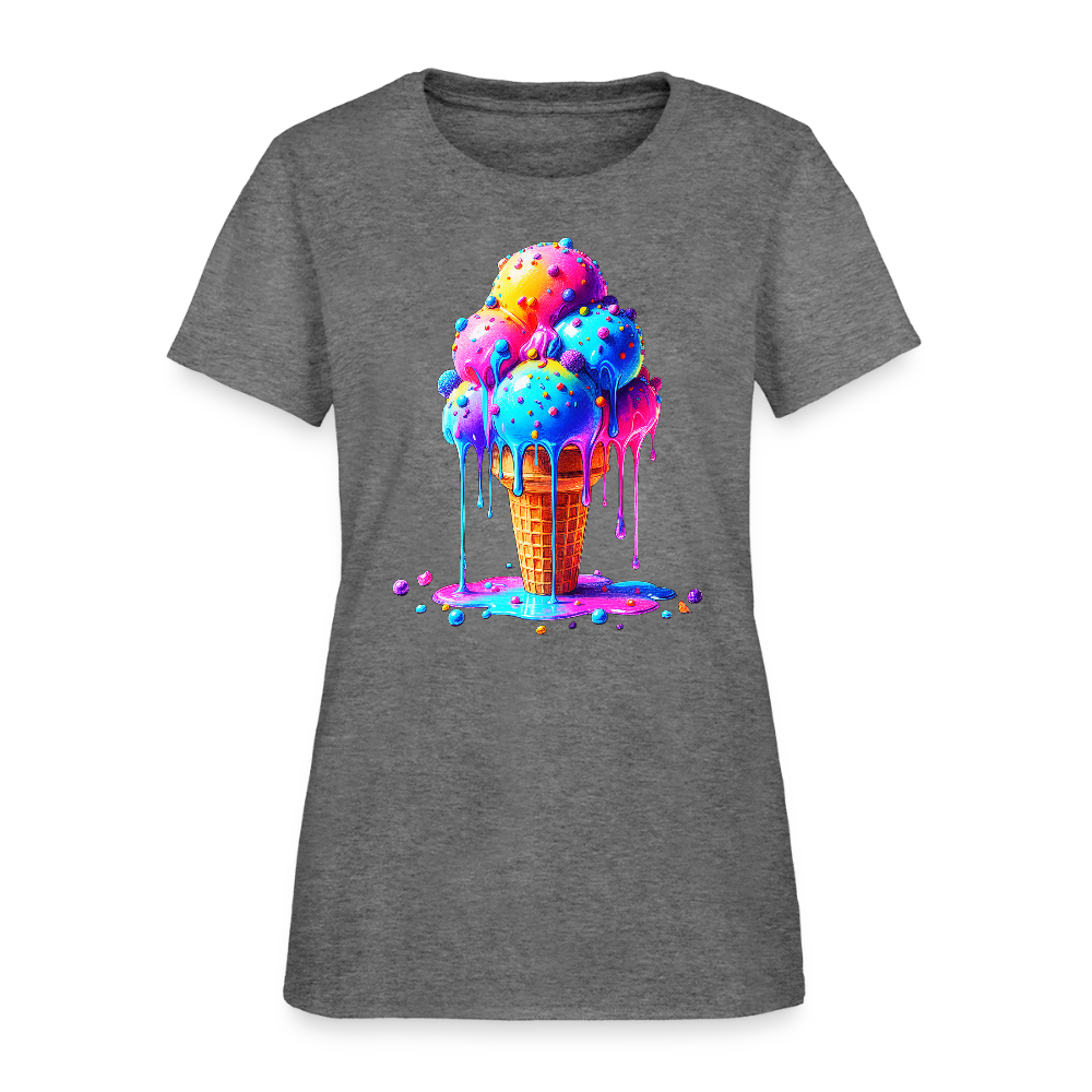 Melting Rainbow - graphite heather