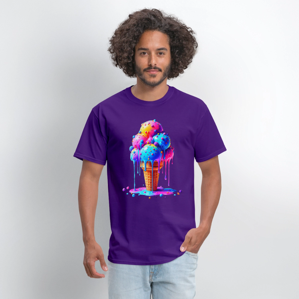 Melting Rainbow - purple
