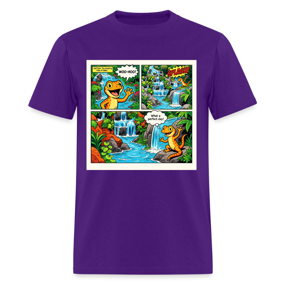 Comic Lizard - purple