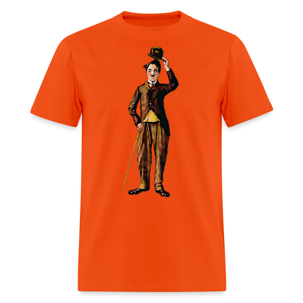 Charlie Chaplin - orange