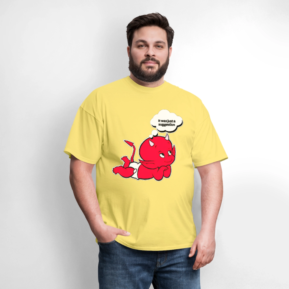 Just A Suggestion - cornsilk