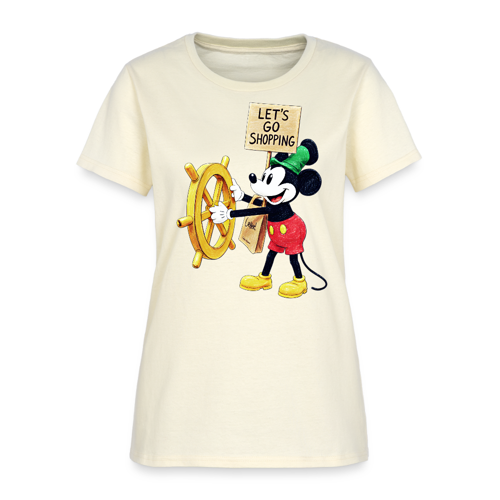 Let's Go Shopping - off white