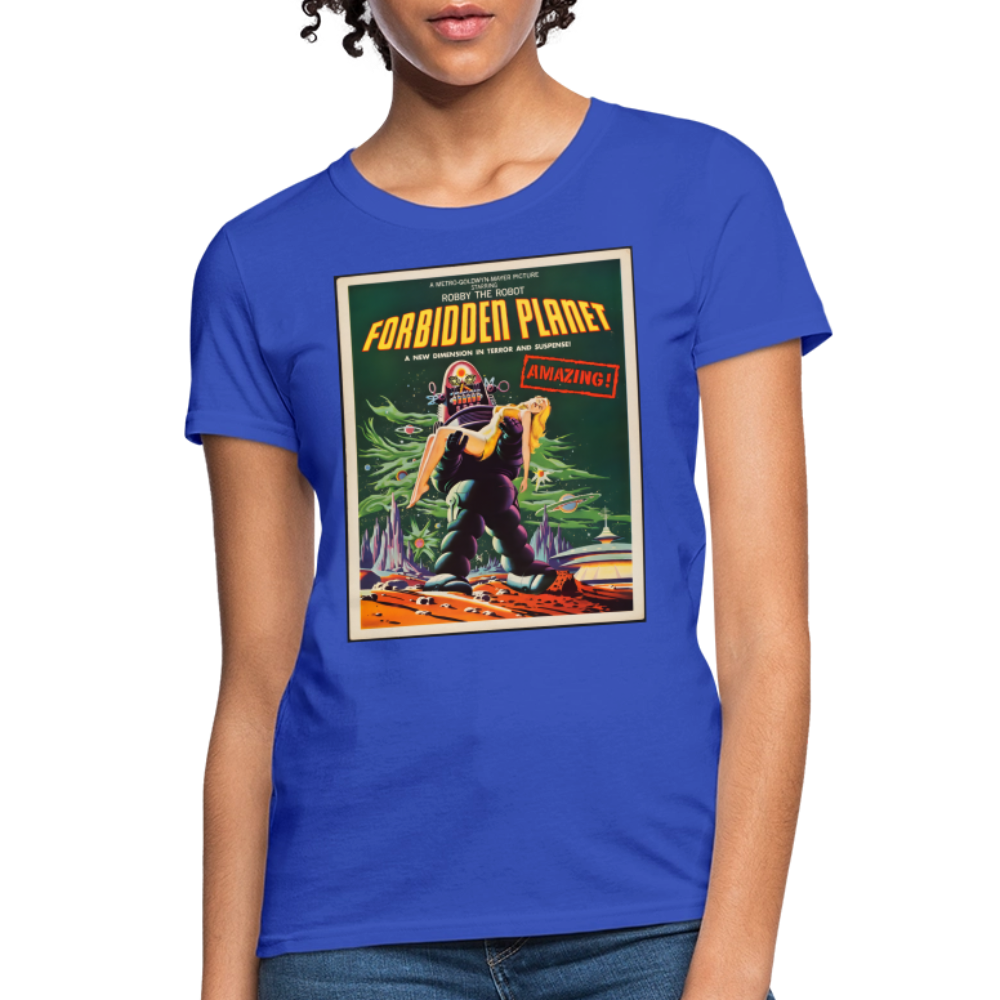 Forbidden Planet - royal blue