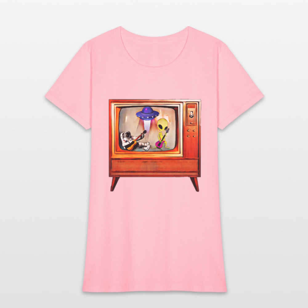 Rocking Astronaut and Alien - pink