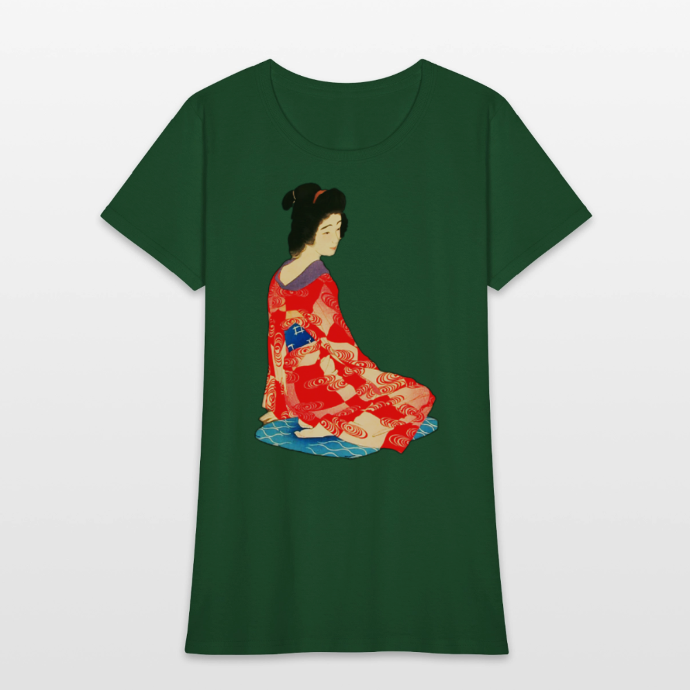 Geisha - forest green