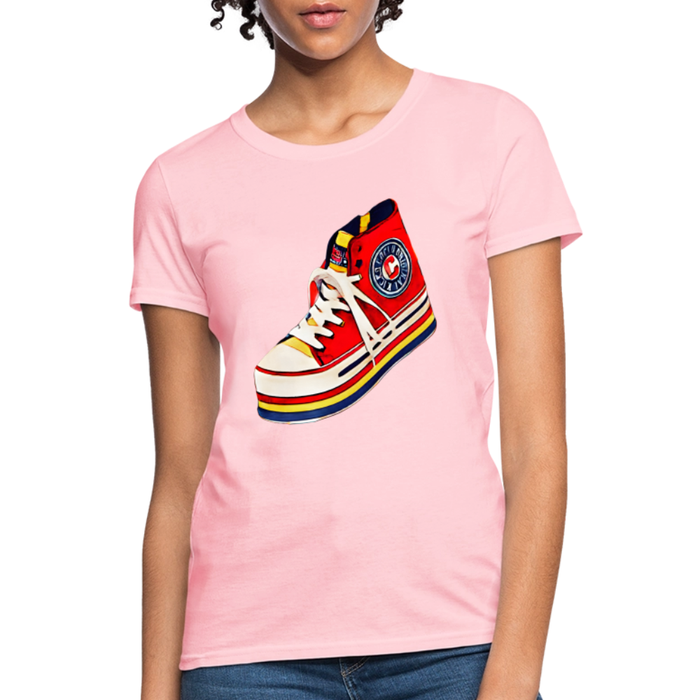 High Top Sneaker - pink