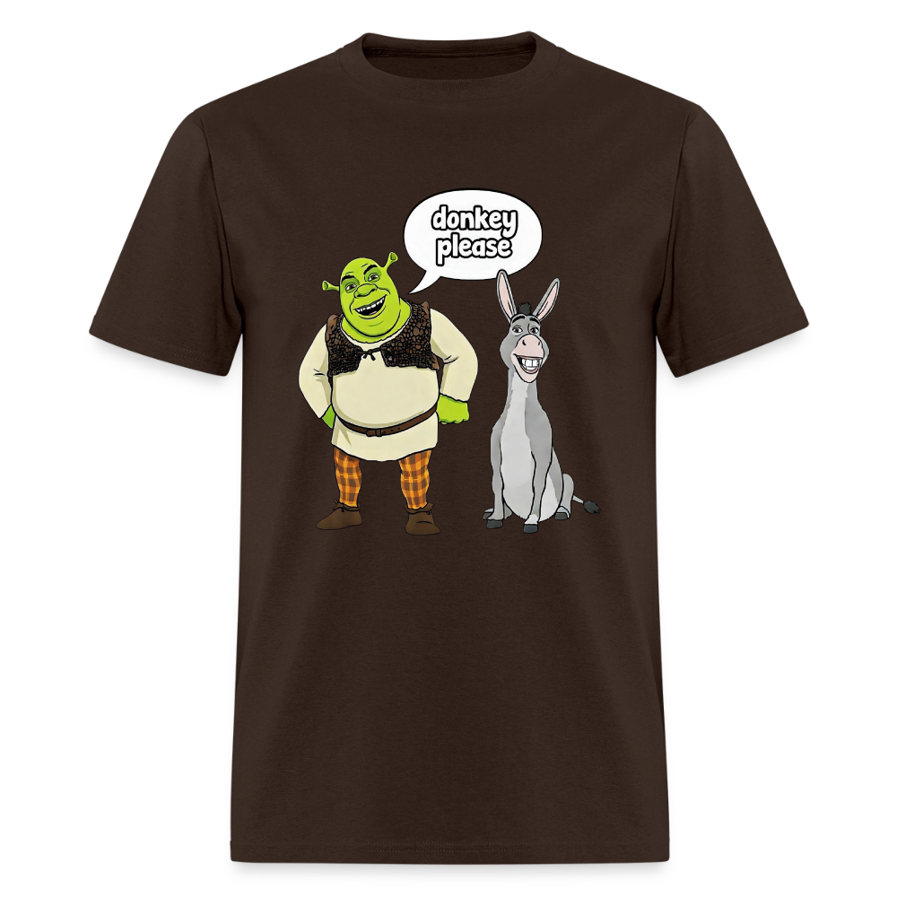 Donkey Please Shrek - brown