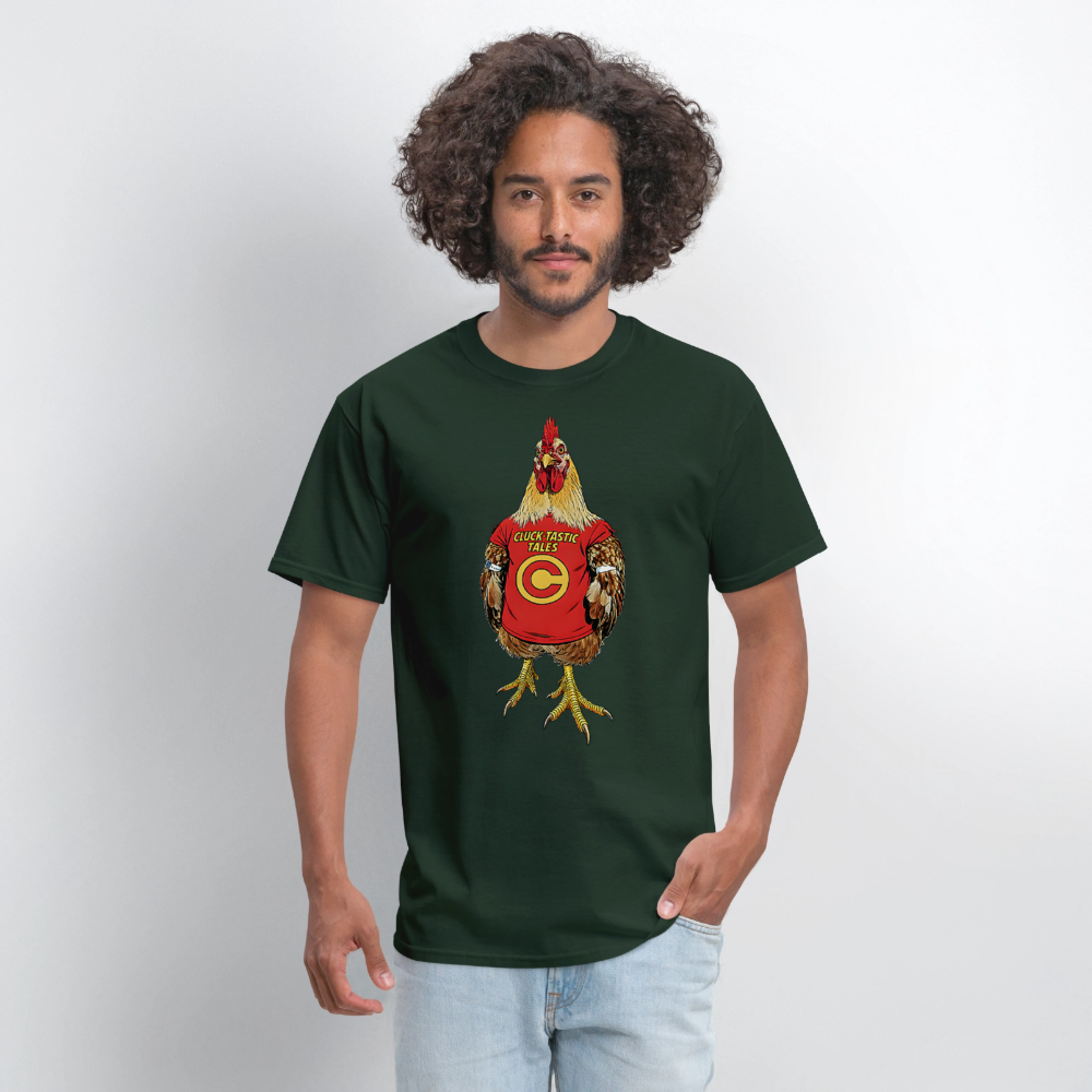 Cluck- Tastic - forest green