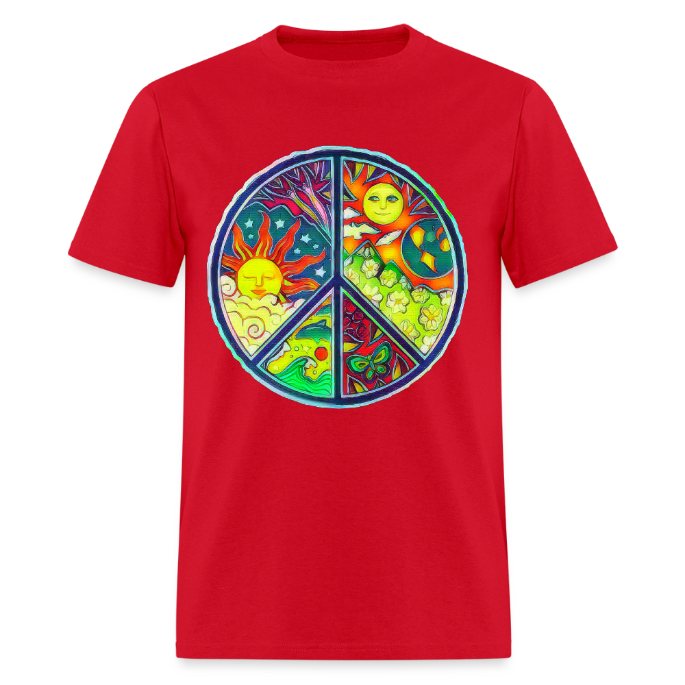 Peace - red