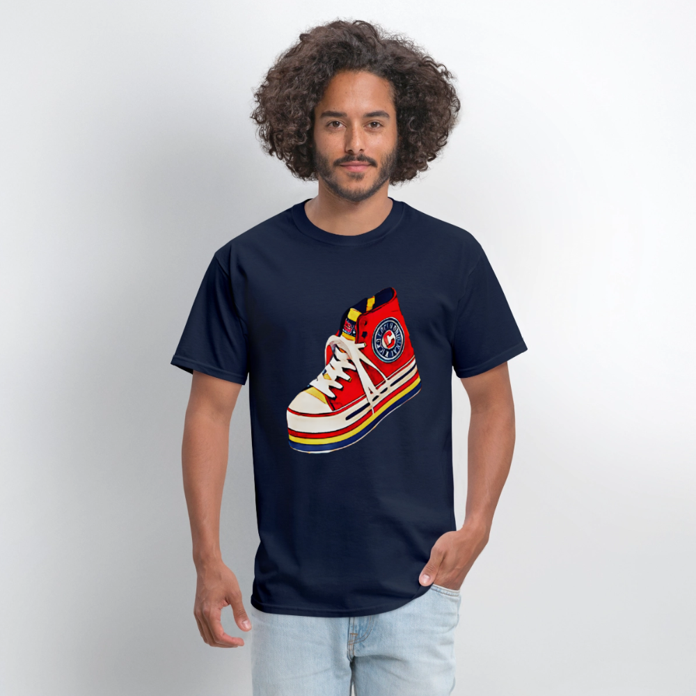 High Top Sneaker - navy
