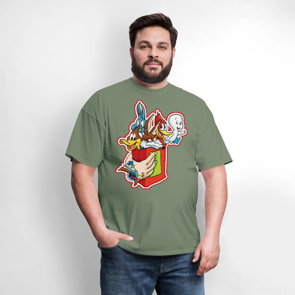 Bugs and Friends - military green