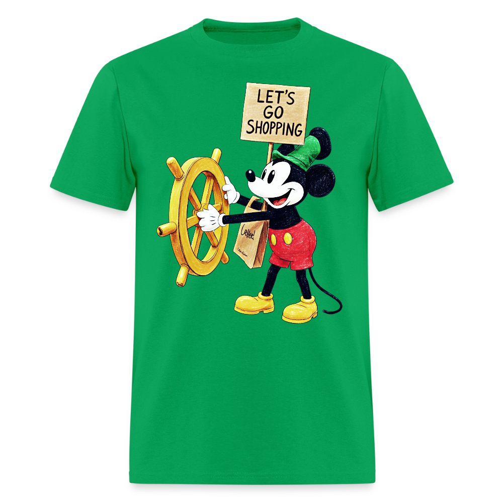 Let's Go Shopping - bright green