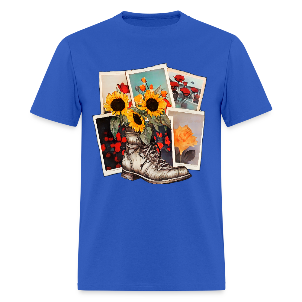 Flowers #2 - royal blue