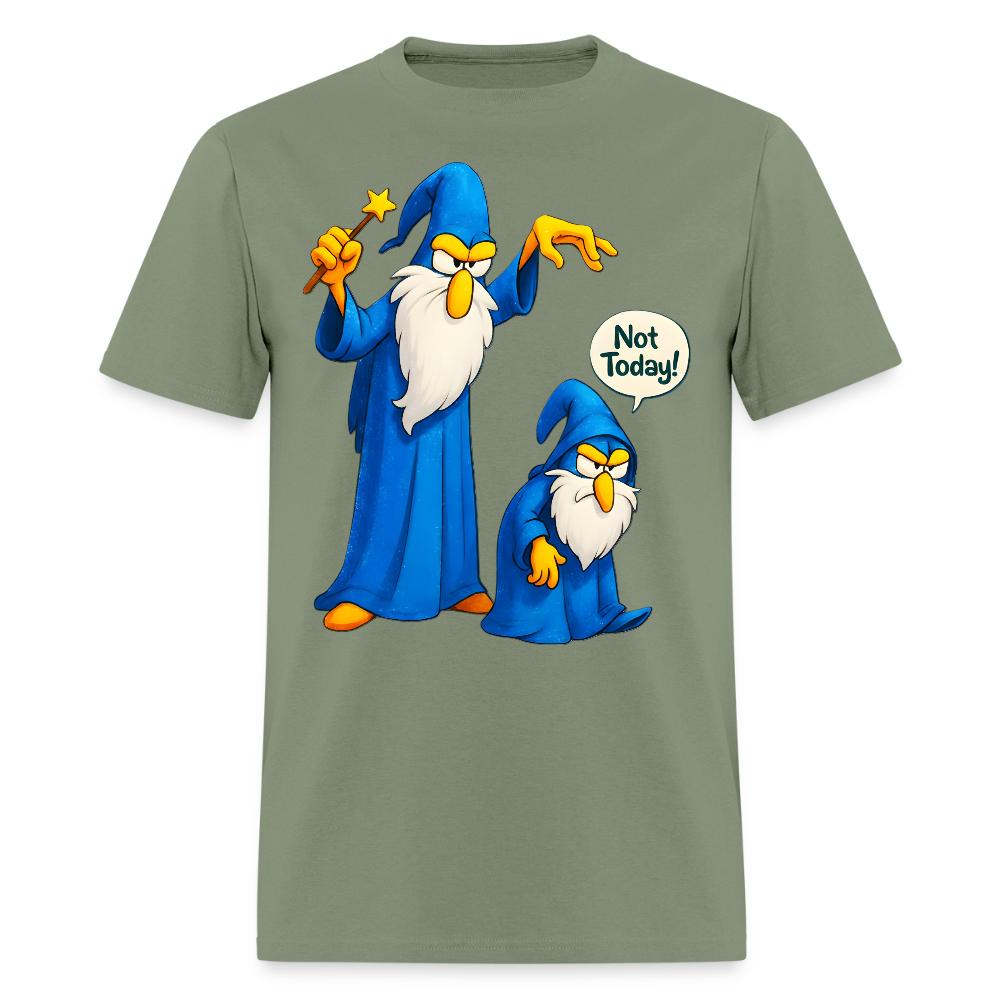 Angry Wizard - military green