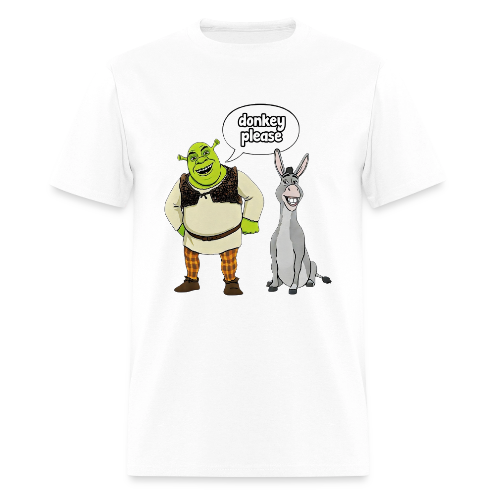 Donkey Please Shrek - white