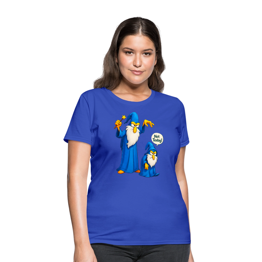 Angry Wizard - royal blue