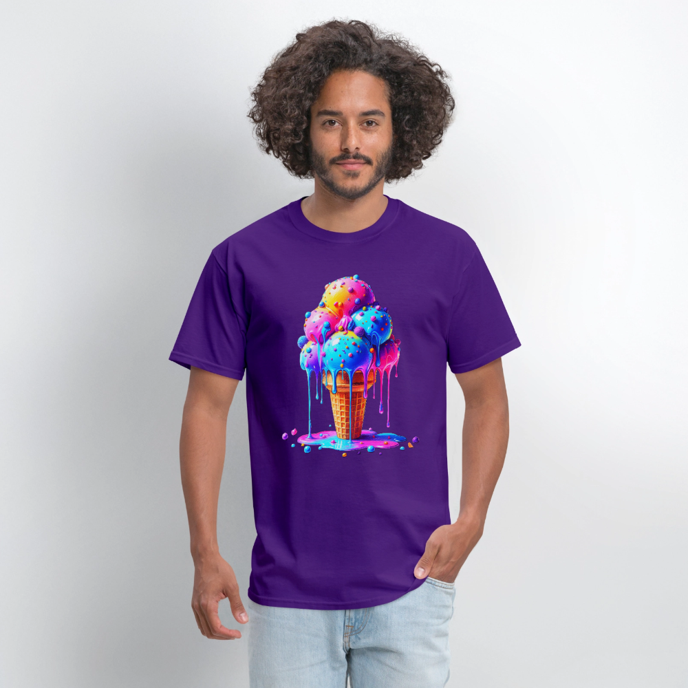 Melting Rainbow - purple