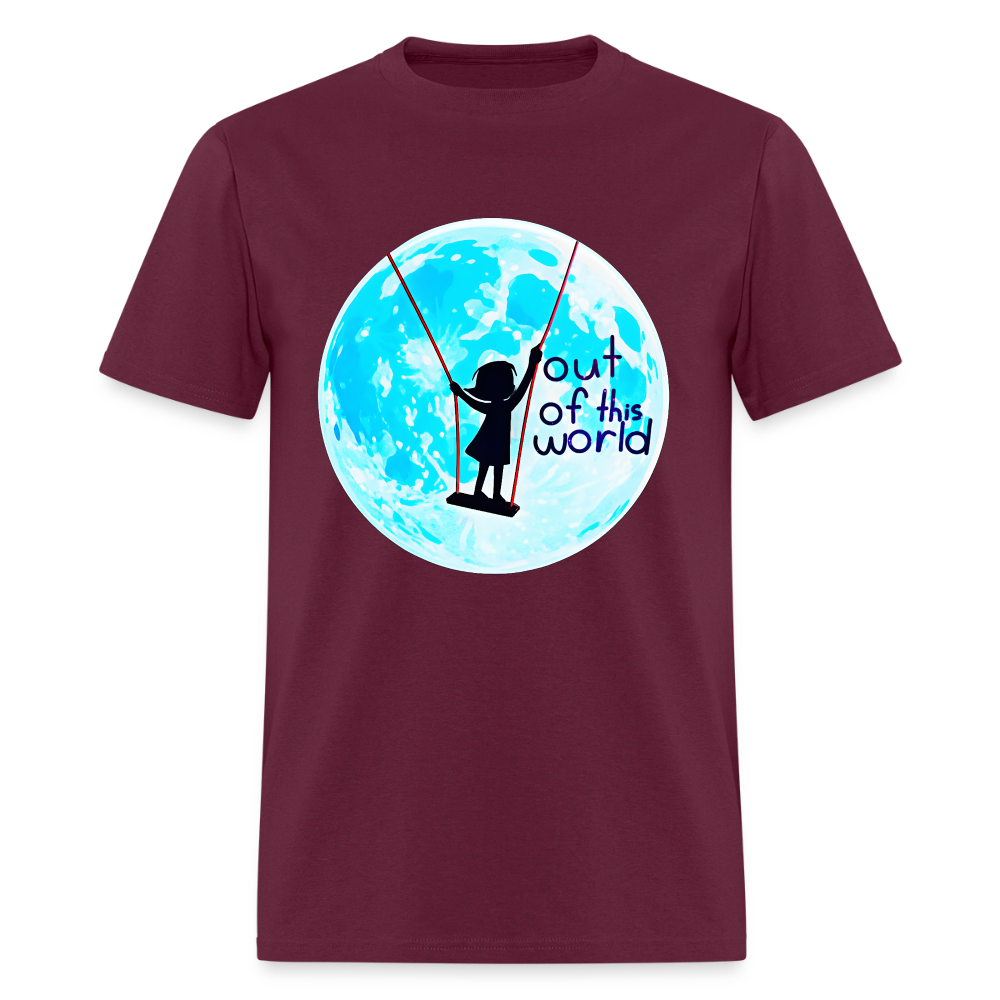 Out of this world - burgundy