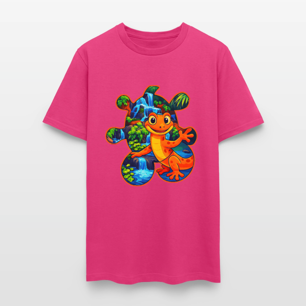 Lizard Power - fuchsia