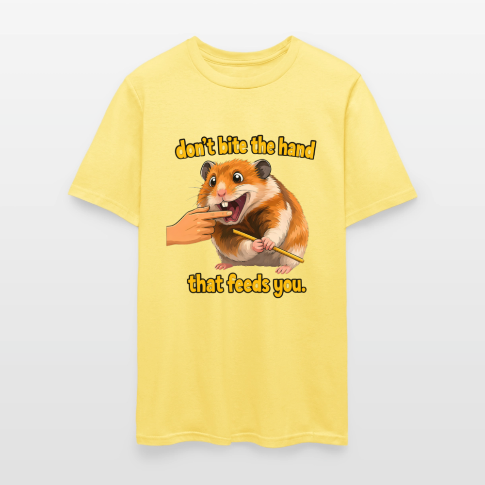Don't Bite The Hand - cornsilk