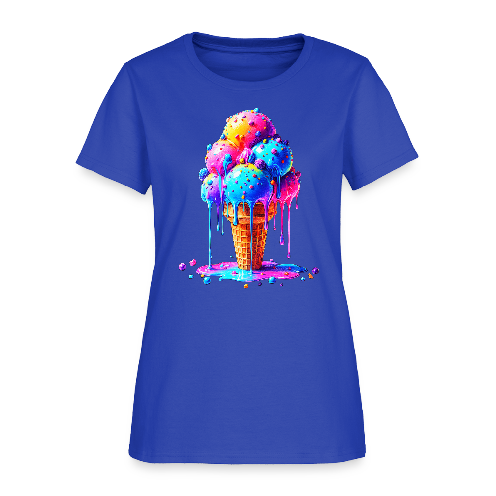 Melting Rainbow - royal blue