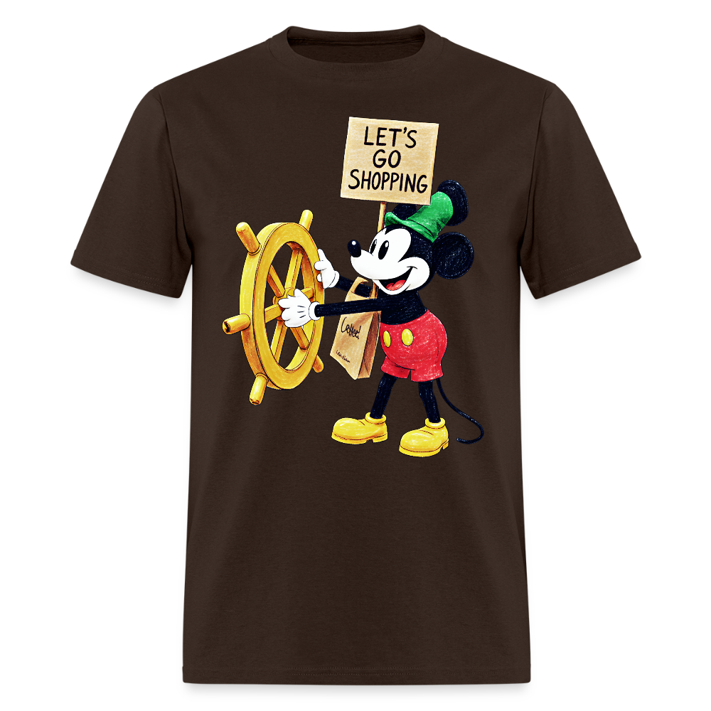 Let's Go Shopping - brown