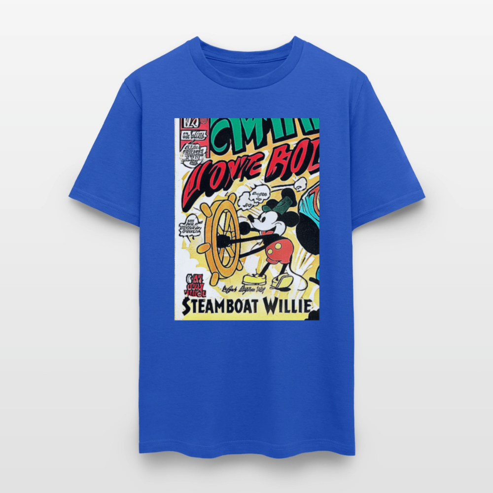 Steamboat Willie - royal blue