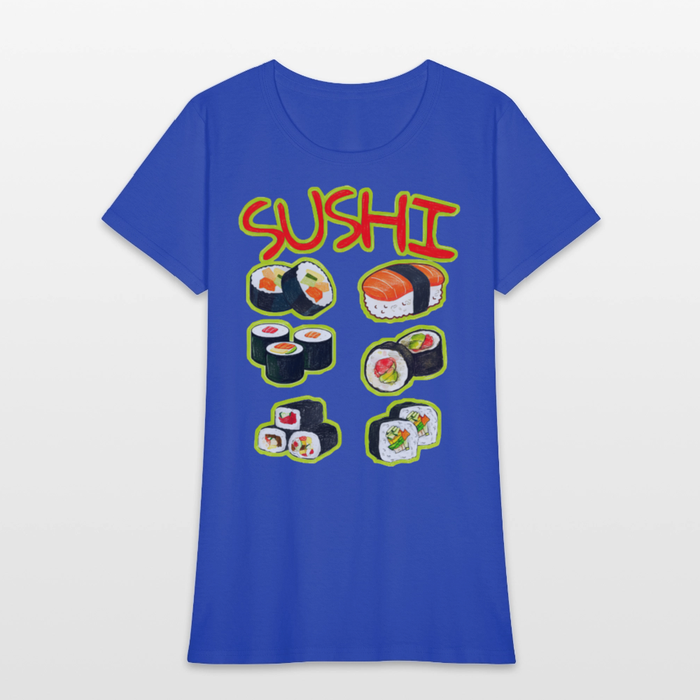 Sushi - royal blue