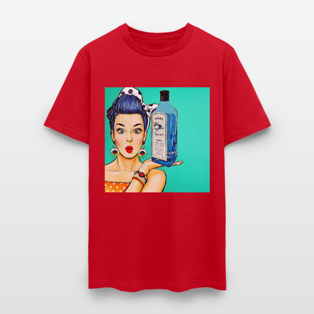 Retro Woman - red