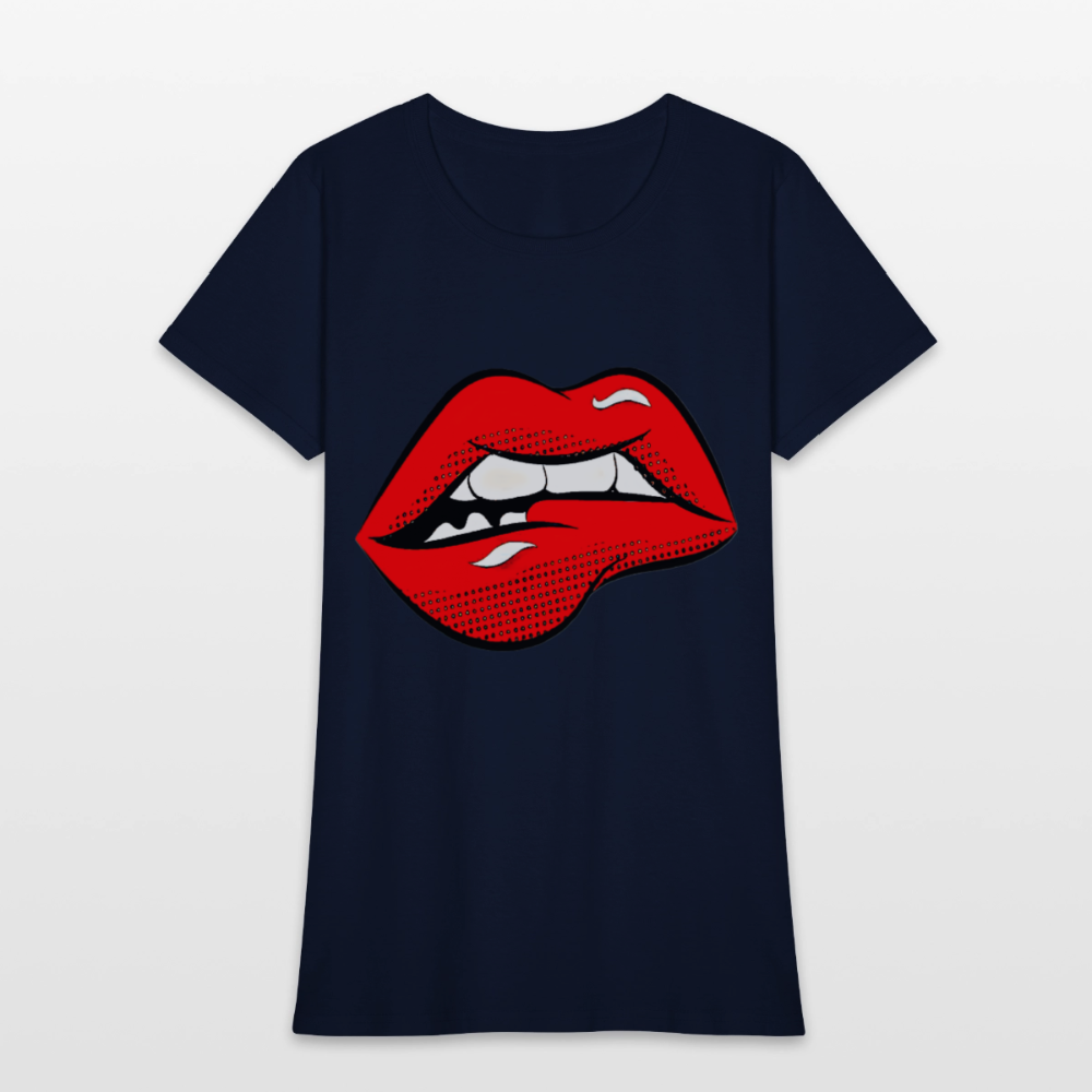 Lips - navy