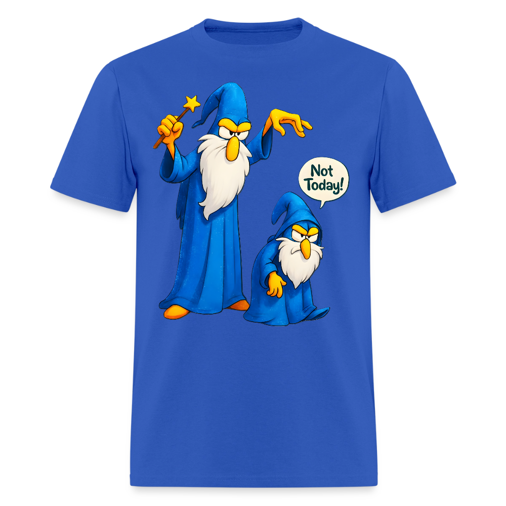 Angry Wizard - royal blue