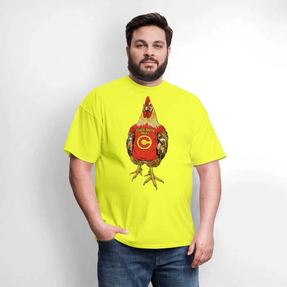 Cluck- Tastic - safety green