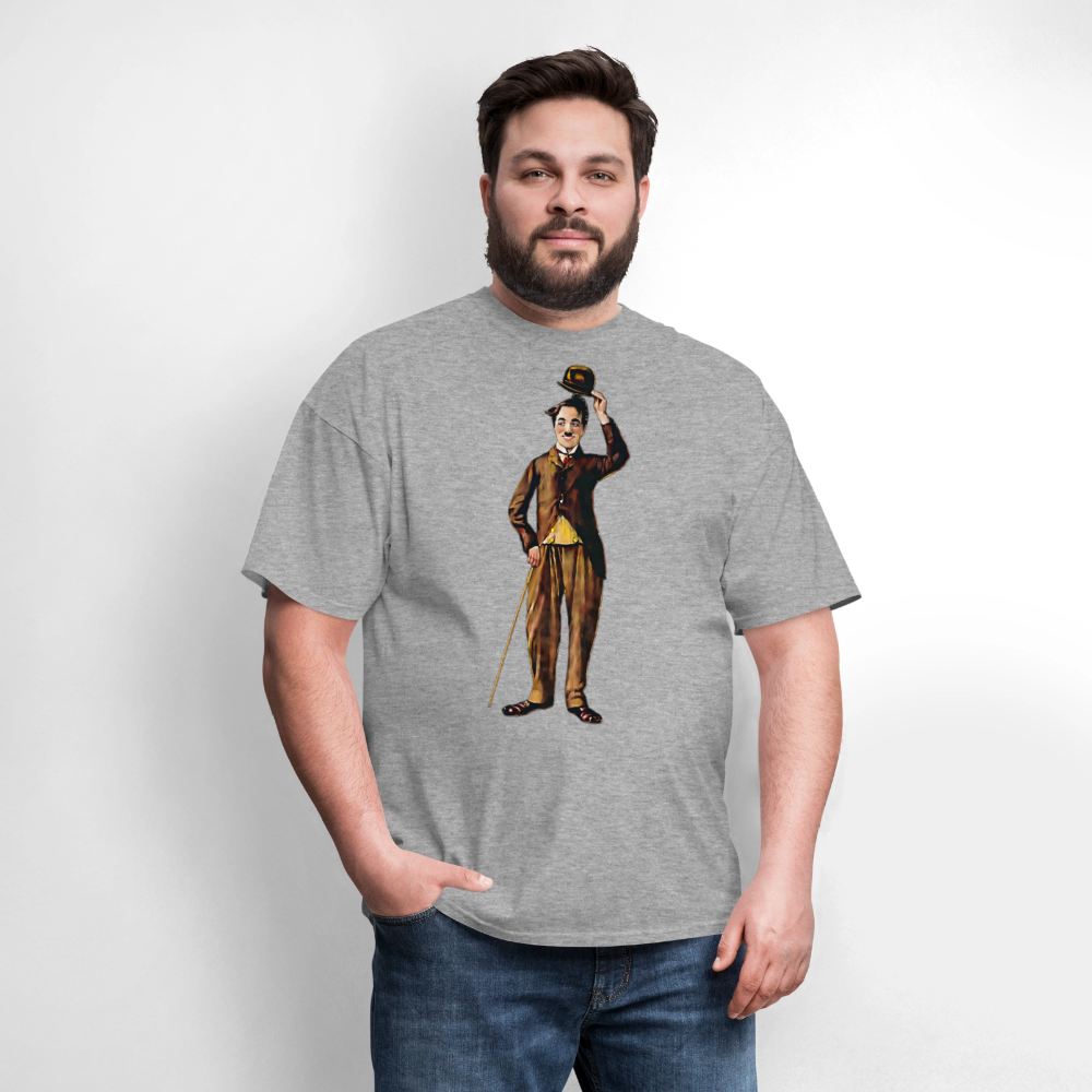 Charlie Chaplin - heather gray