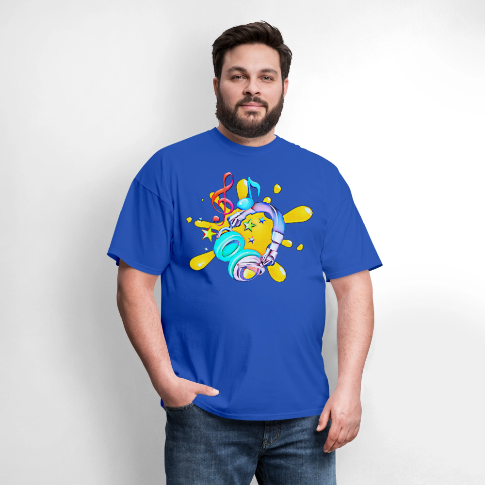Splash of Music - royal blue