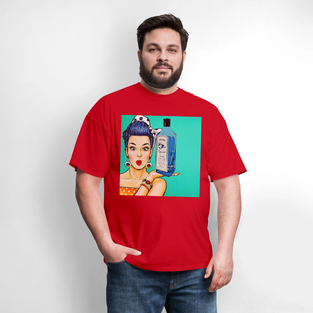 Retro Woman - red
