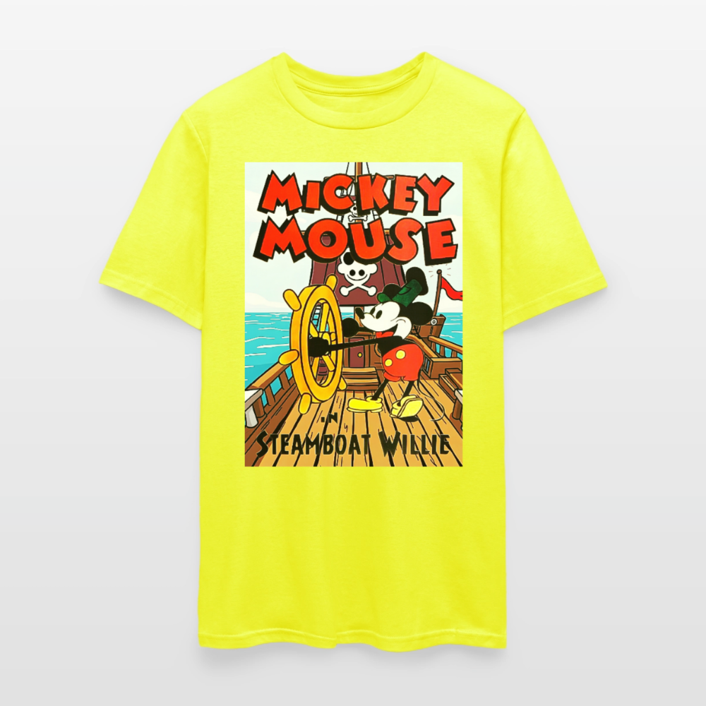 Steamboat Willie - safety green