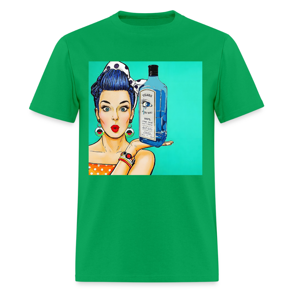 Retro Woman - bright green
