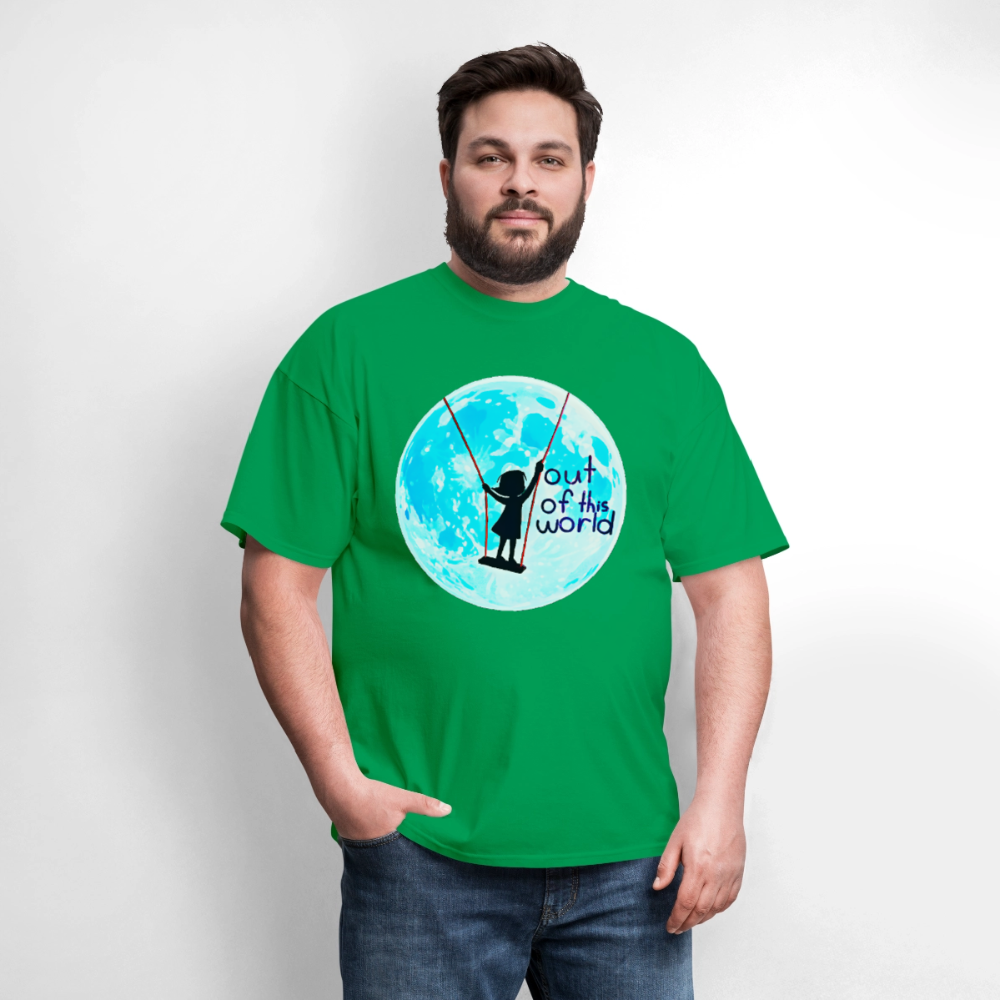 Out of this world - bright green