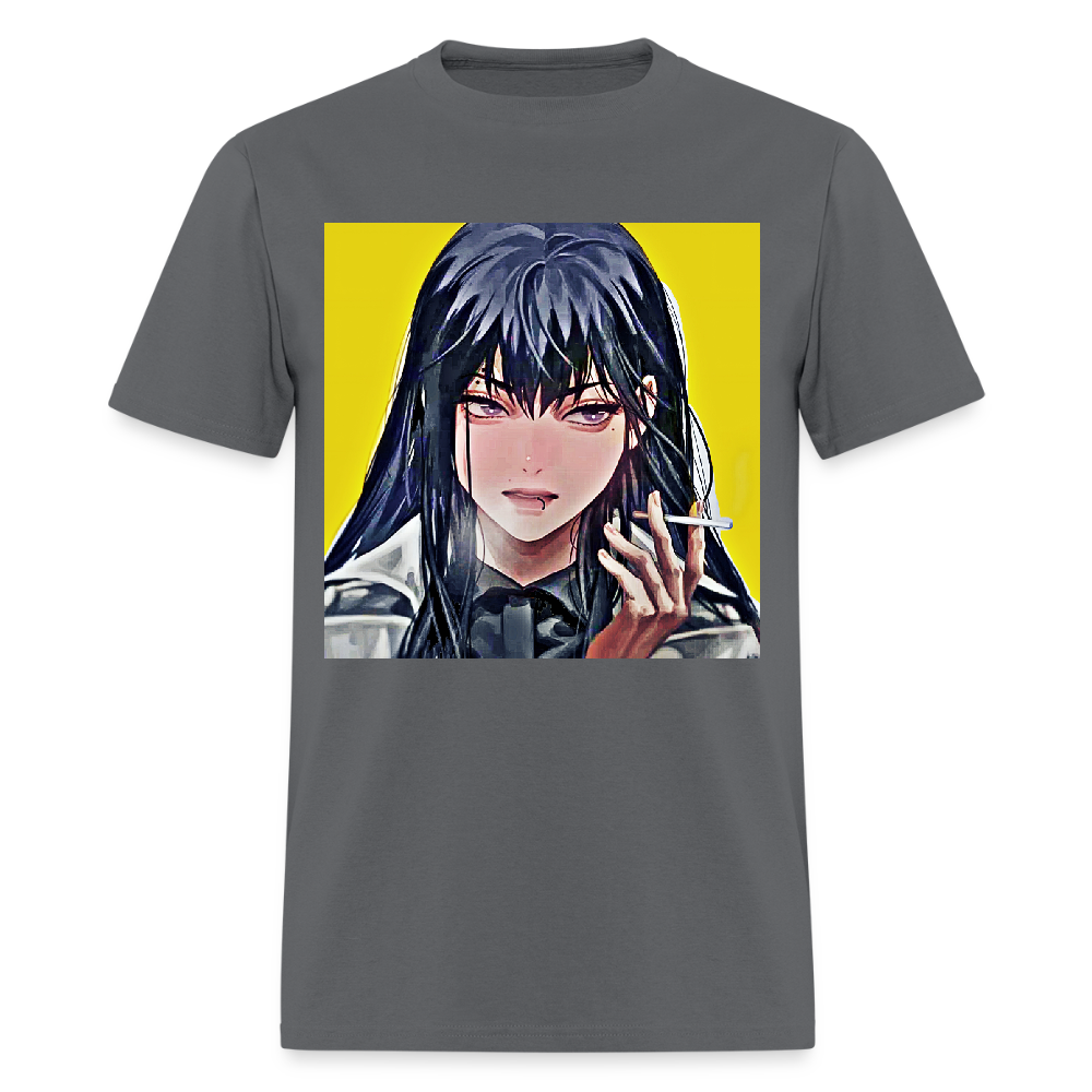 Mysterious Woman - charcoal