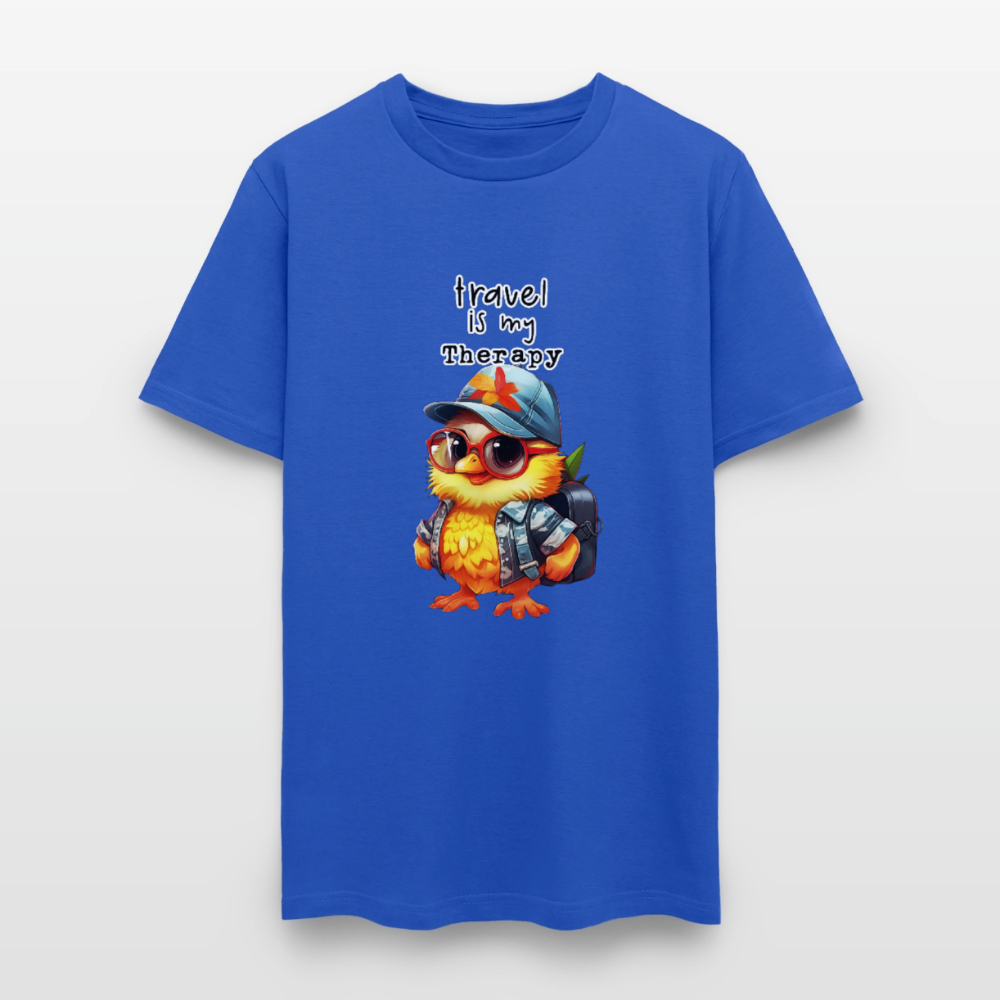 Travel Is My Therapy - royal blue